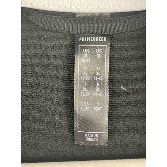 Adidas Full Zip Track Jacket Primegreen Essentials Warm Up 3 Stripes Size XL - Picture 3 of 8